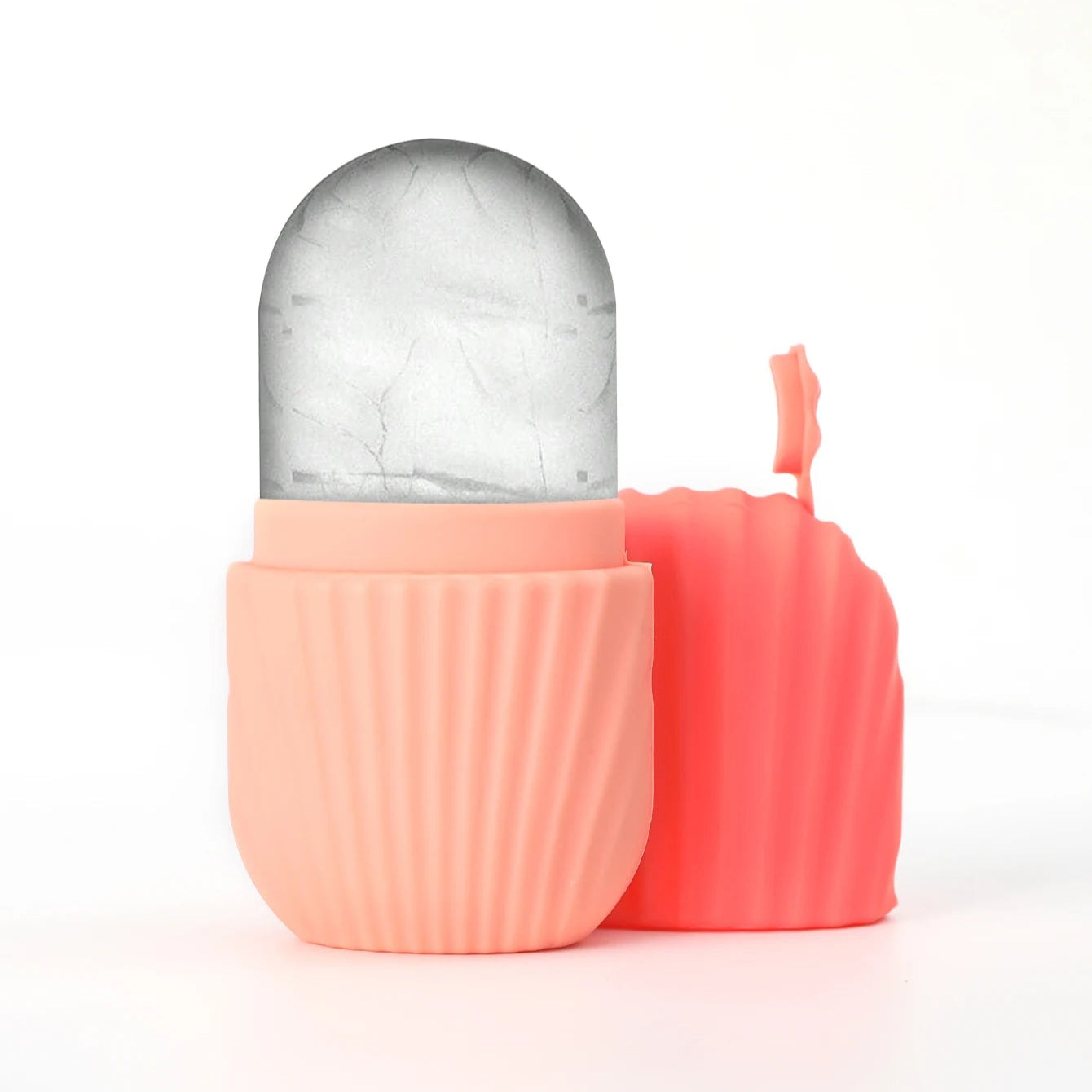 Rolo de gelo para acne luz da pele