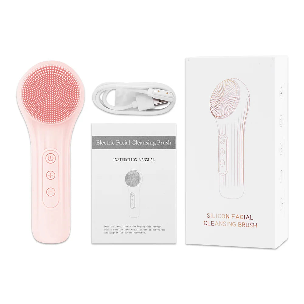 Escova massageadora luz da pele 6 em 1