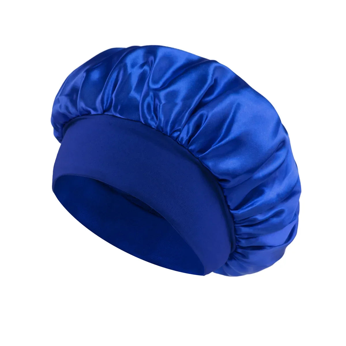 Touca de cetim para dormir