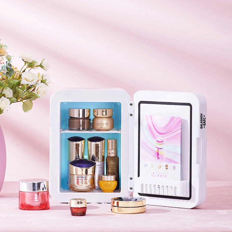 Mini refrigerador para produtos de skincare