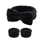 Conjunto lacinho microfibra