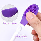Espátula 3 em 1 de silicone para skincare
