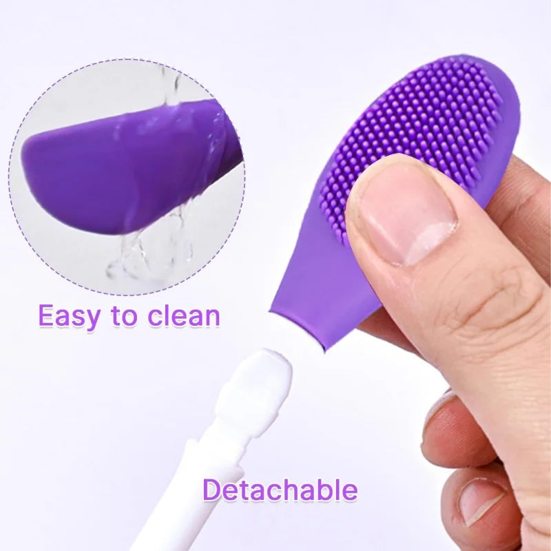 Espátula 3 em 1 de silicone para skincare