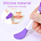 Espátula 3 em 1 de silicone para skincare
