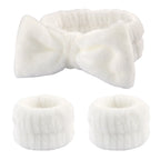 Conjunto lacinho microfibra