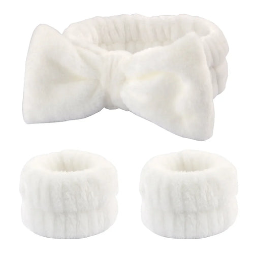 Conjunto lacinho microfibra