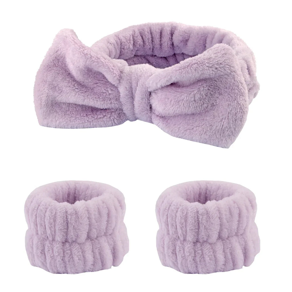 Conjunto lacinho microfibra