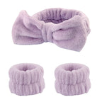Conjunto lacinho microfibra
