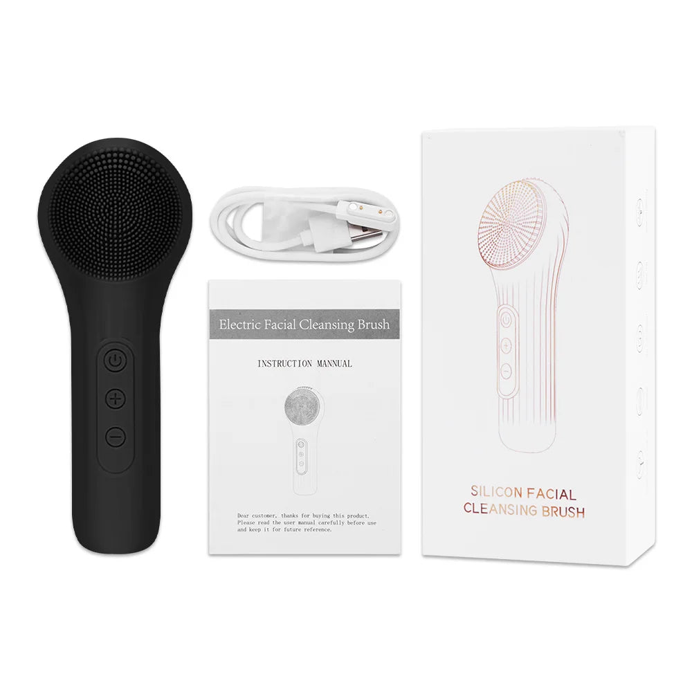 Escova massageadora luz da pele 6 em 1
