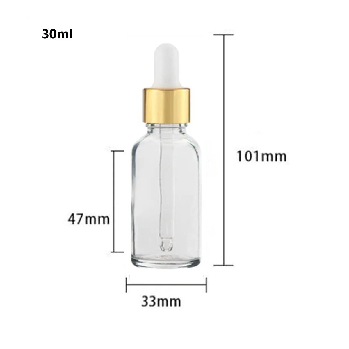 Frascos conta gotas para serum