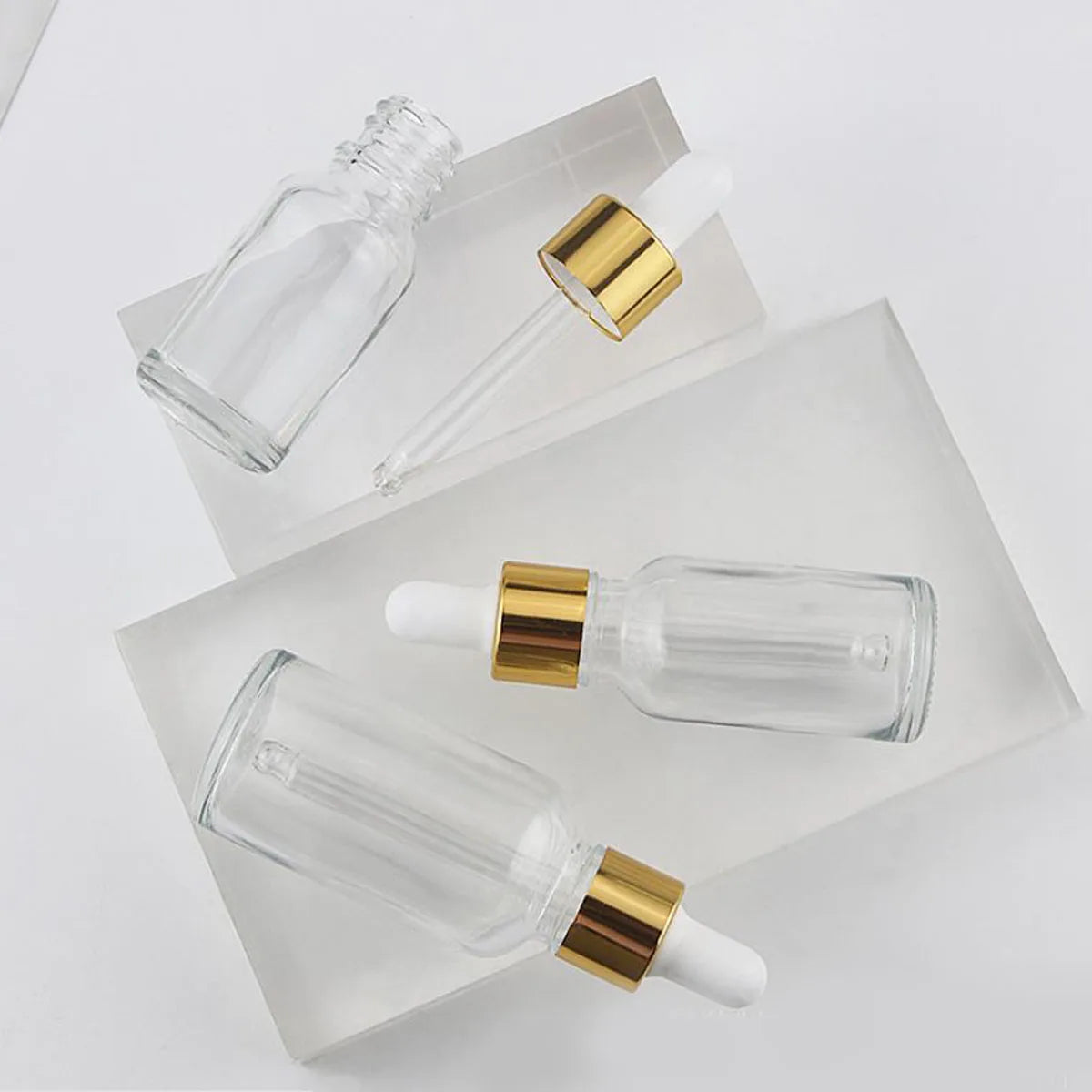 Frascos conta gotas para serum