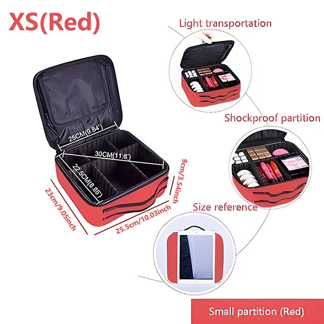 Bolsa de viagens para materiais de skincare