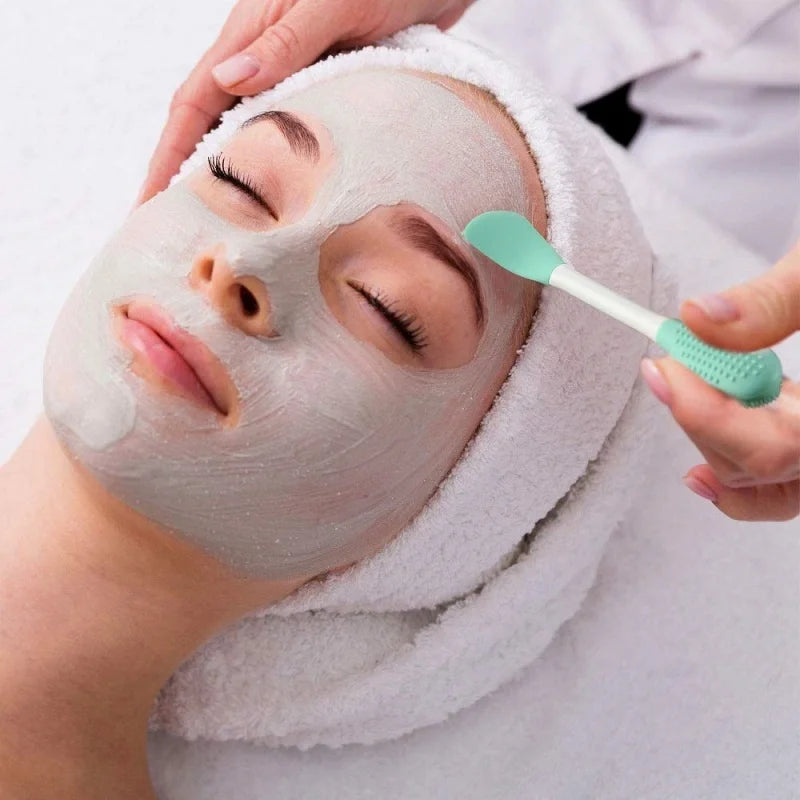 Espátula 3 em 1 de silicone para skincare