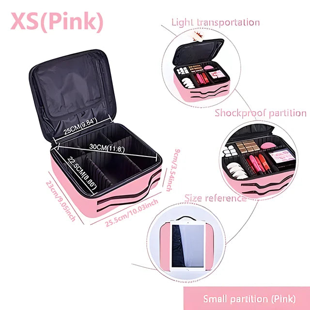 Bolsa de viagens para materiais de skincare