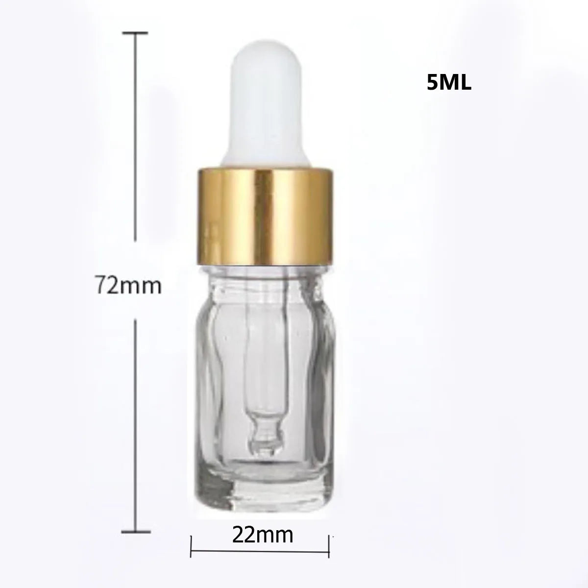Frascos conta gotas para serum