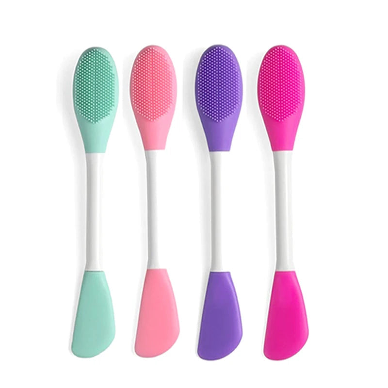 Espátula 3 em 1 de silicone para skincare