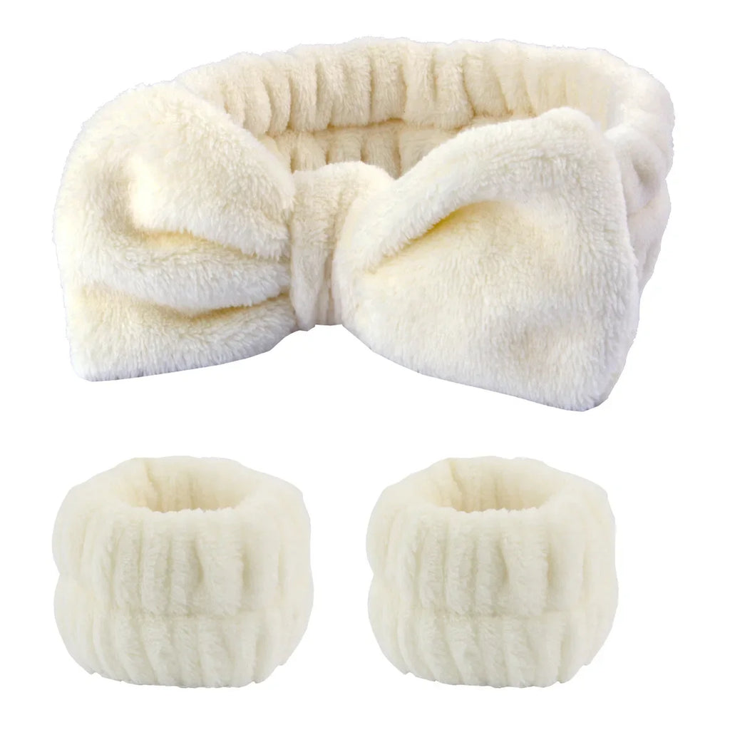 Conjunto lacinho microfibra